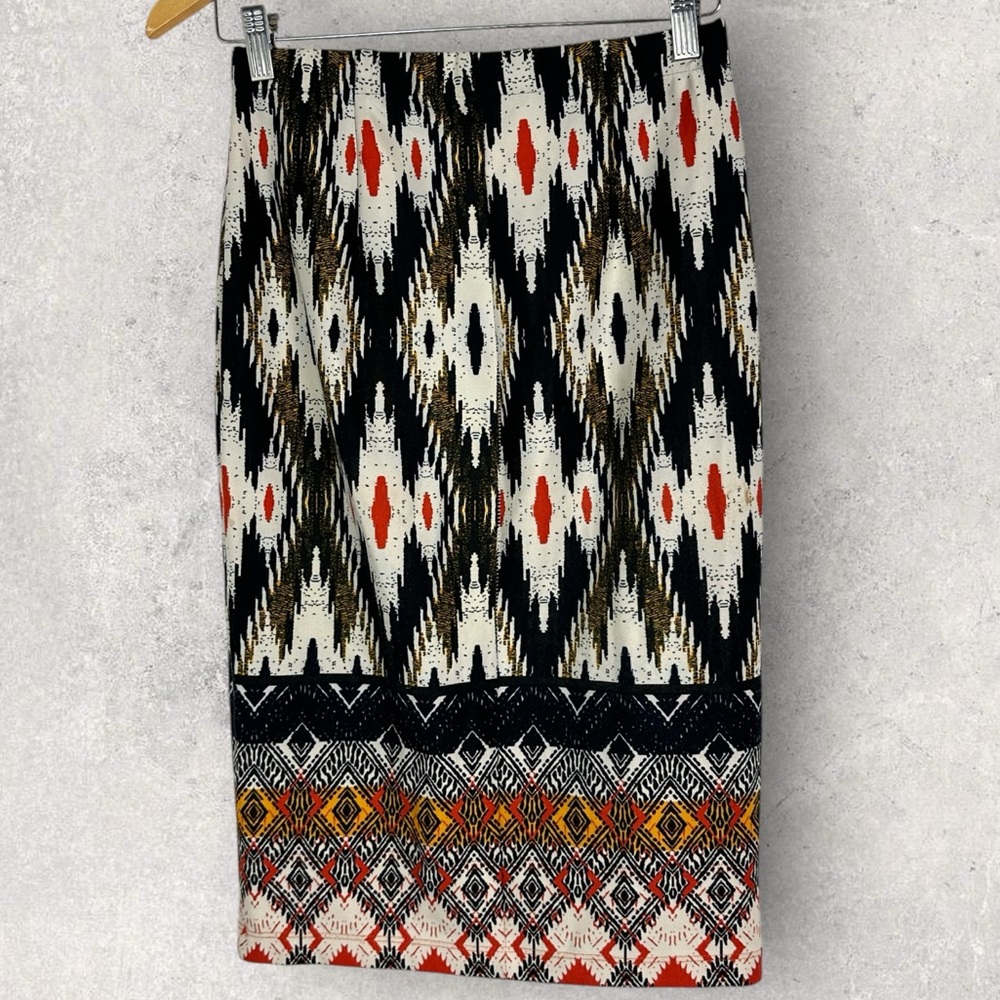 Anthropologie Maeve Igazu Pencil Skirt Bohemian Hippie Chic Womens Size Small - Picture 9 of 11